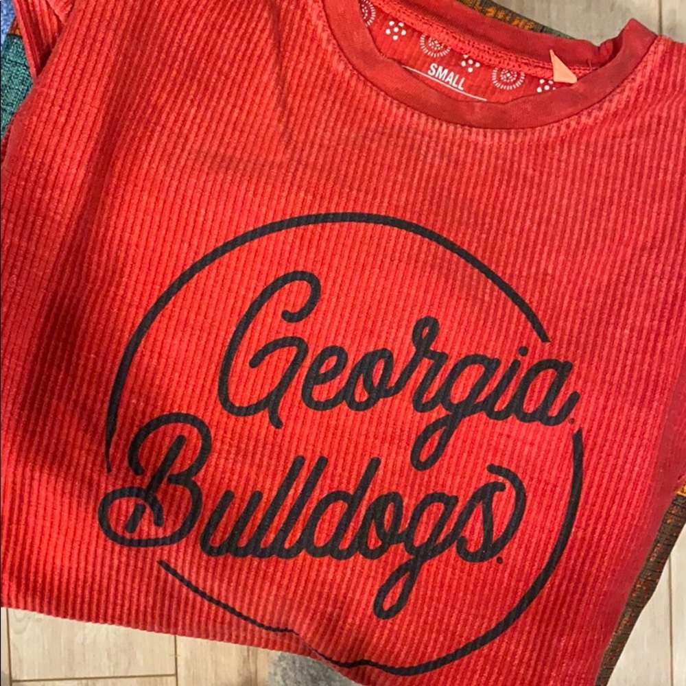 Georgia Bulldogs Pullover- Vintage Style.